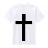 Plain Cross Tee