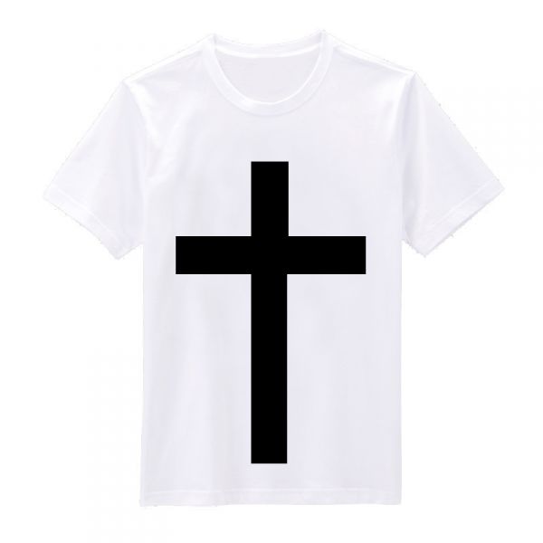 Plain Cross Tee